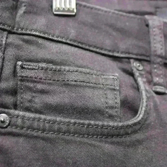 JOE'S JEANS Classic Black Stretchy Spandex Blend Skinny Pant Mid-Rise Women 25 - Picture 4 of 10